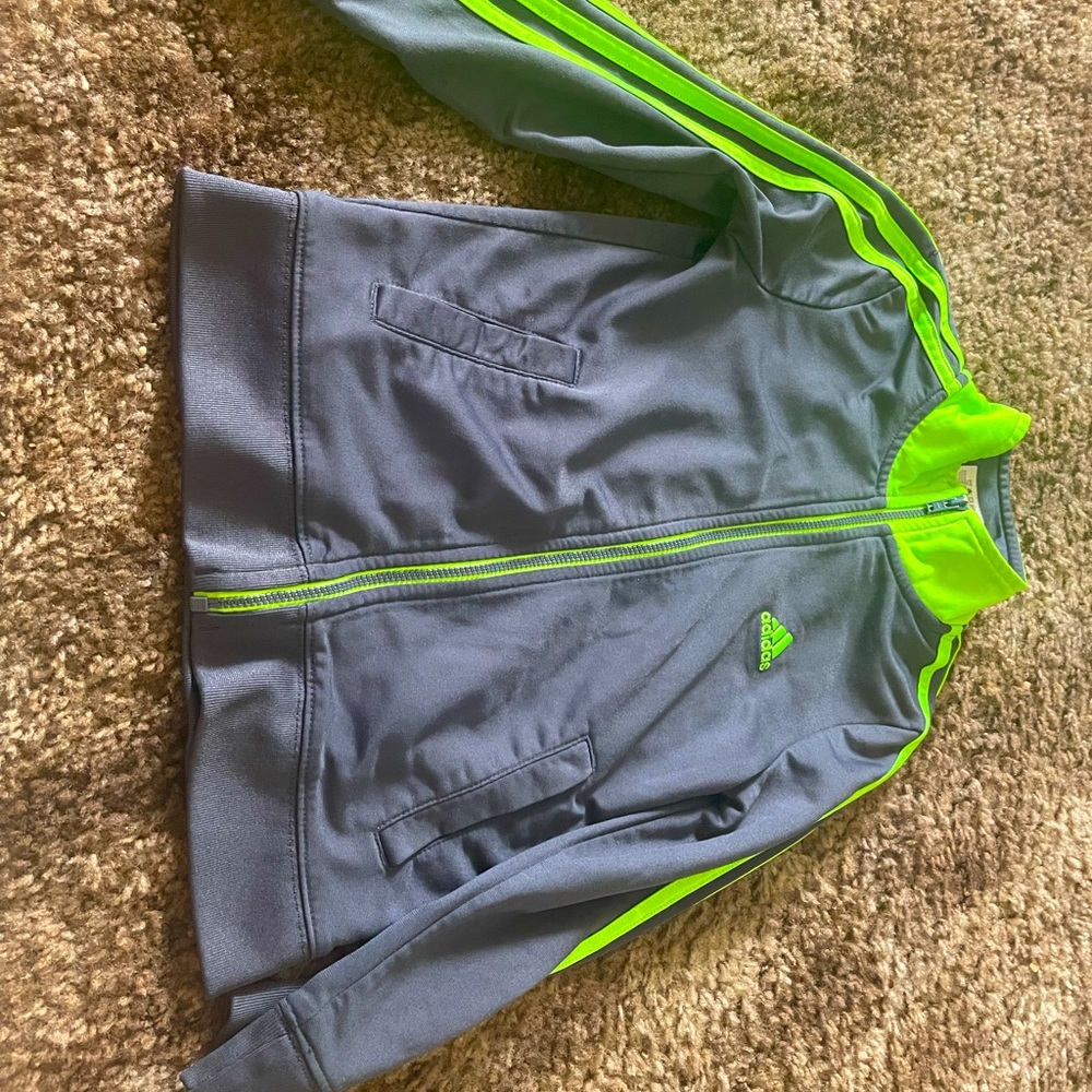 2 adidas boy sweater size 5 and 6